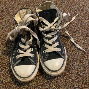 Boys or girls high top converse size 11
